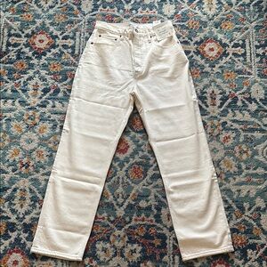 Abercrombie Ankle Straight Jeans